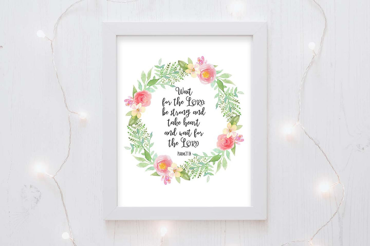 Bible Verse Wall Art Print, Bible Verse Prints U<K, Spiritual Wall Art UK, Bible Verse Posters UK