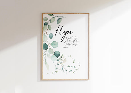 Bible Verses About Hope Christian Wall Art Collection