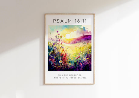 Bible Verses About Joy Christian Wall Art Collection