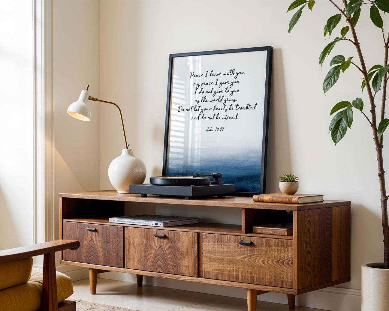 Book of John – Bible verse print collection featuring Christian scripture wall art focused on Jesus’ words and salvation.