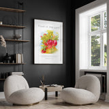 Trust in the Lord Christian Wall Art print Jeremiah 17 7 8 Scripture, apple tree watercolour print, apple orchard art