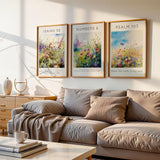 Isaiah 58:11 – Inspirational scripture wall art with meadow theme design.