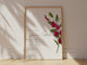 Religious artwork for living room, Faith-inspired wall decor in UK, Love the Lord with all your heart print