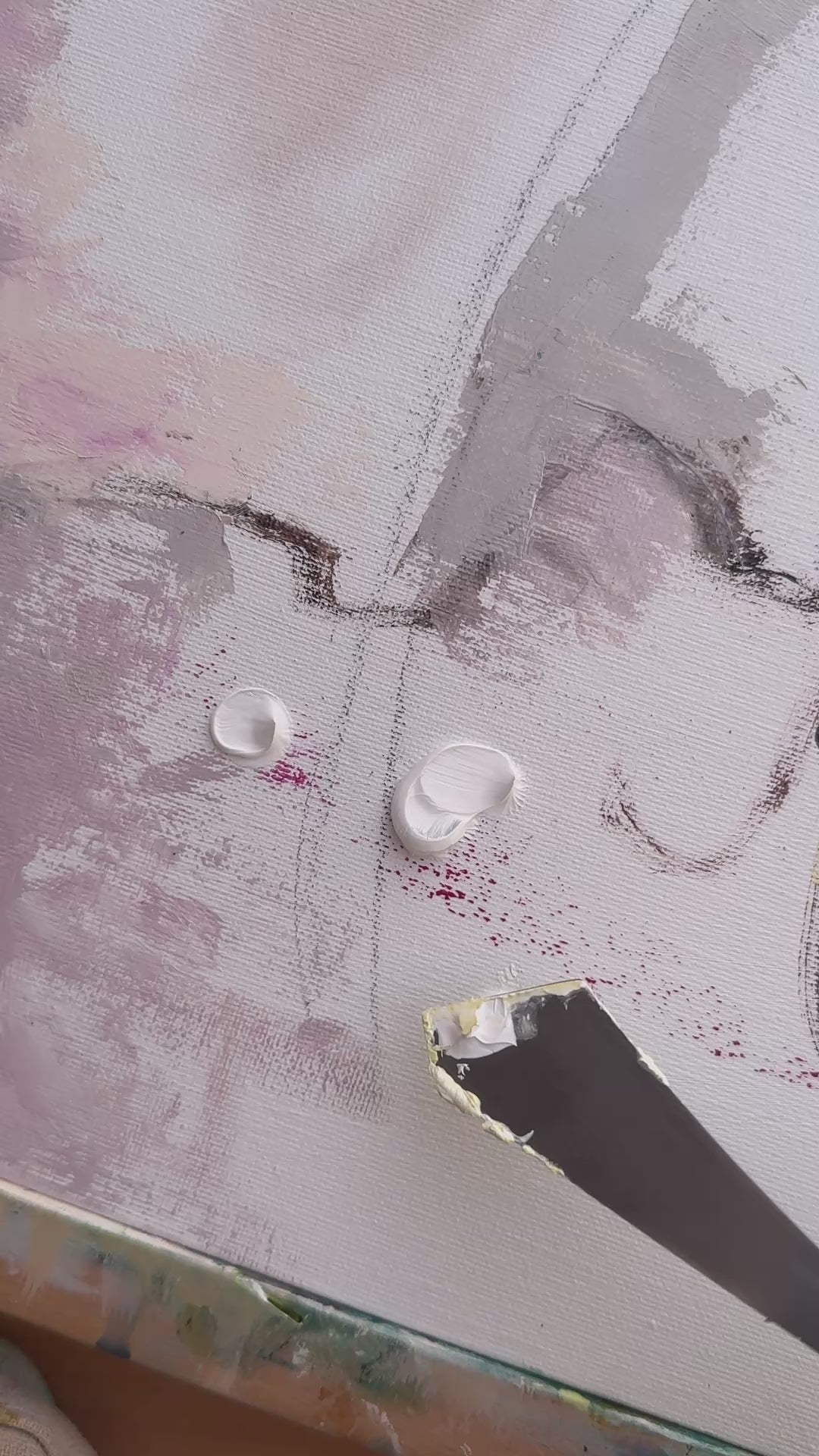 Painting - Taking Flight - work in progress