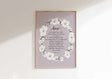 Elegant Grey Wall Art with 1 Corinthians 13 Scripture, Personalised Wedding Date Print with Love is Patient Quote