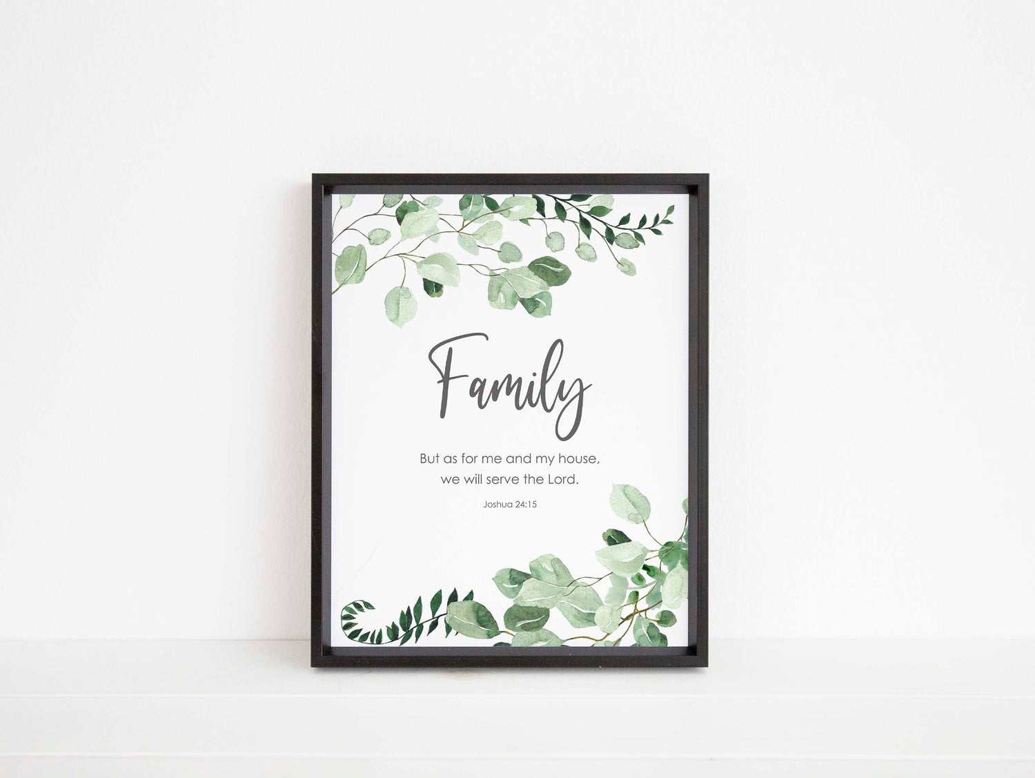 christian artwork for home, Christian Family Gifts, Joshua 24 15 Picture, Scripture Family Art, christian housewarming gift ideas