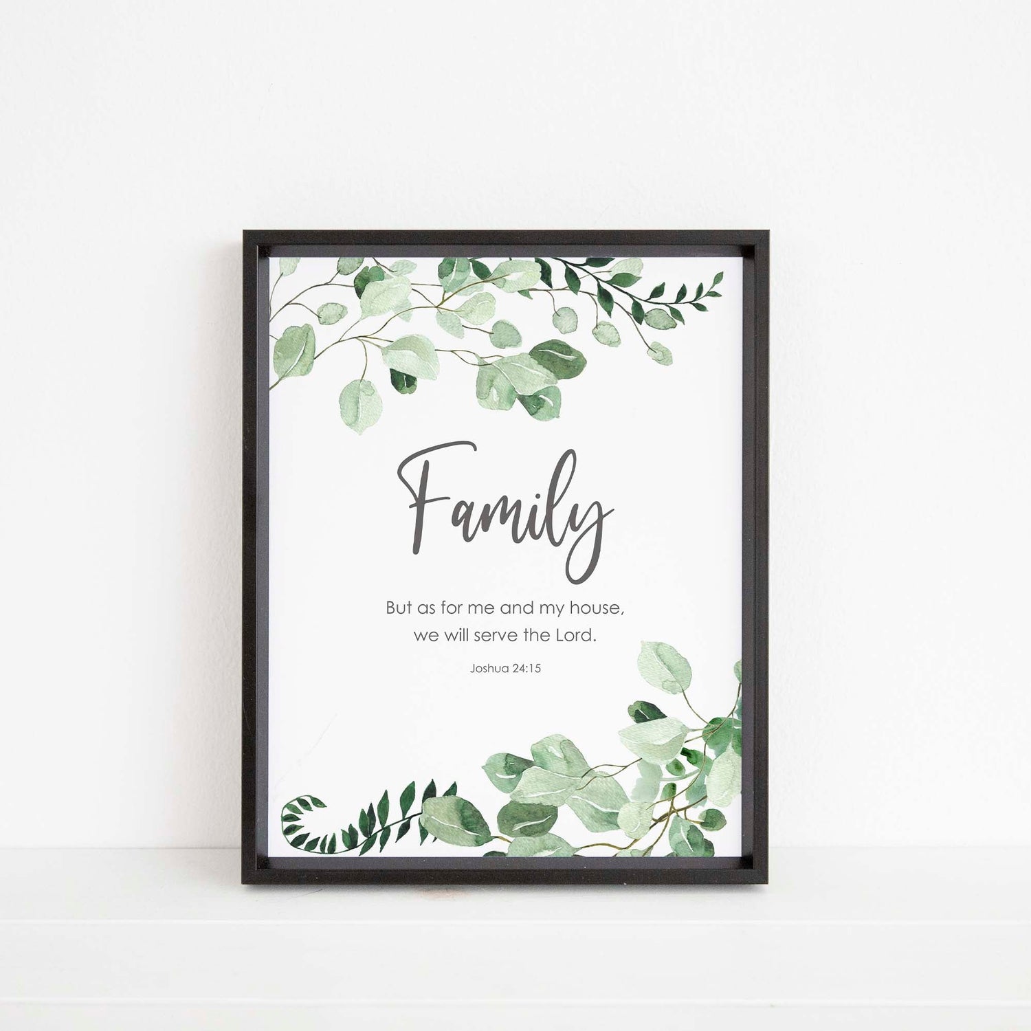 christian artwork for home, Christian Family Gifts, Joshua 24 15 Picture, Scripture Family Art, christian housewarming gift ideas