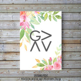 Bible Verse Art Print, Bible Verse Posters UK