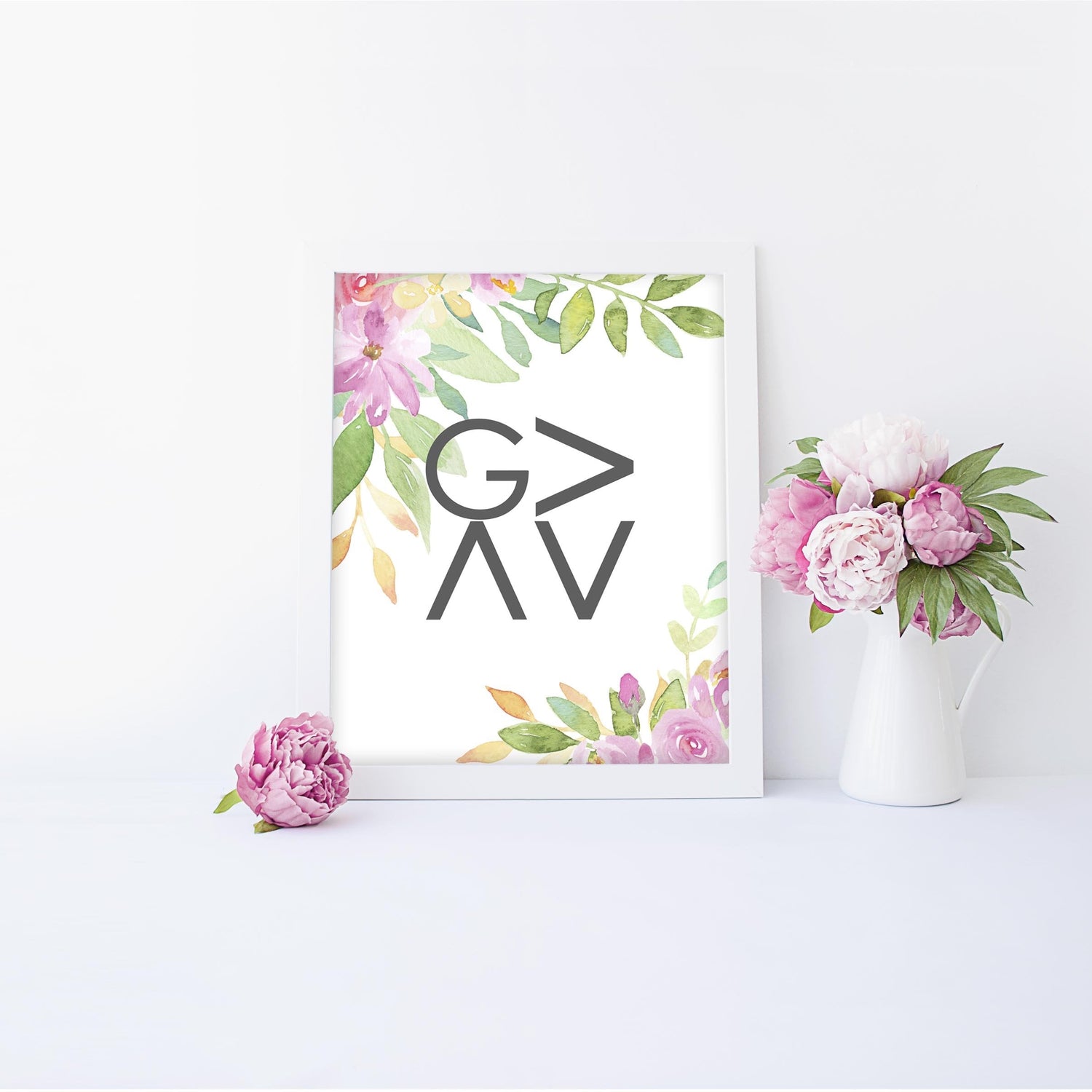 Bible Verse Art Print, Bible Verse Posters UK