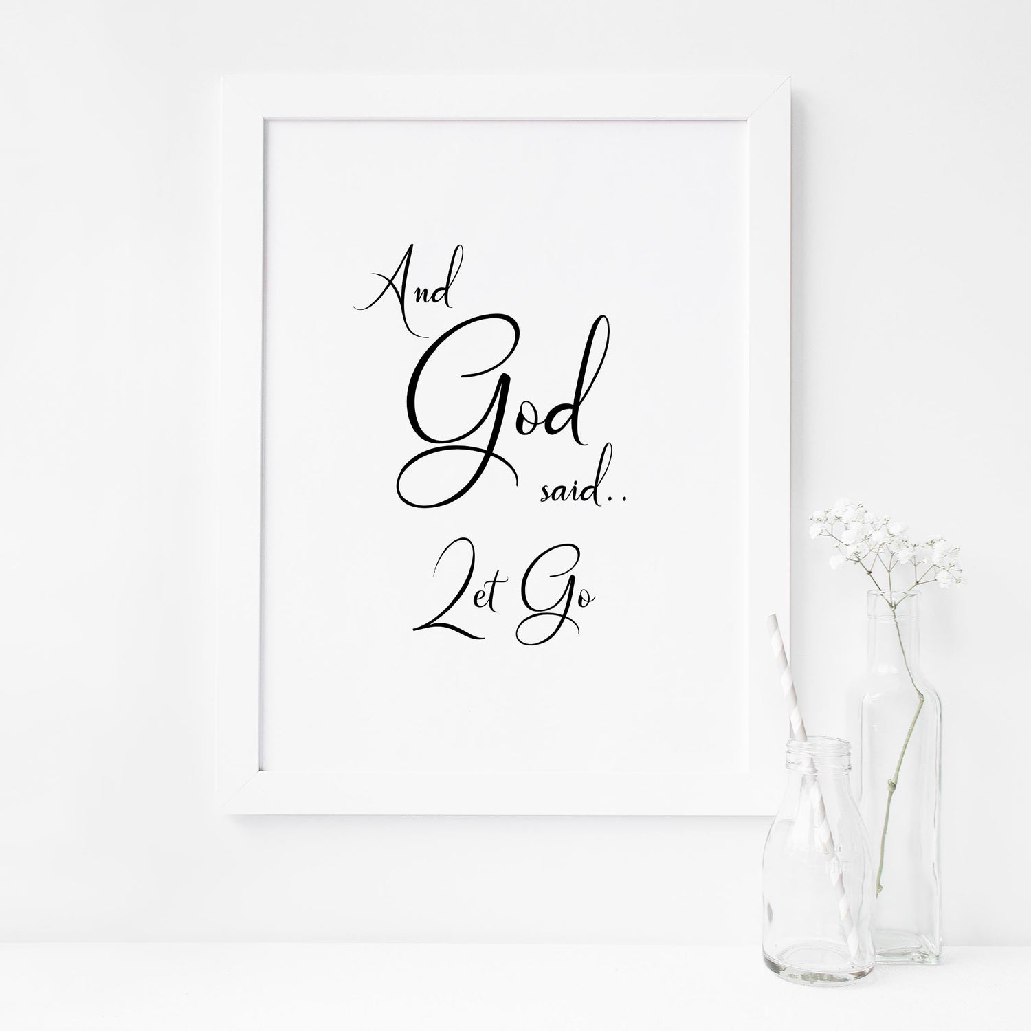 black and white christian art, black and white bible verse quotes, black and white scripture wall art, monochrome christian art