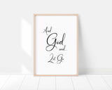 trusting in God, trust in God, trust in the Lord, trust in God not yourself, christian prints about faith, christian art about trust