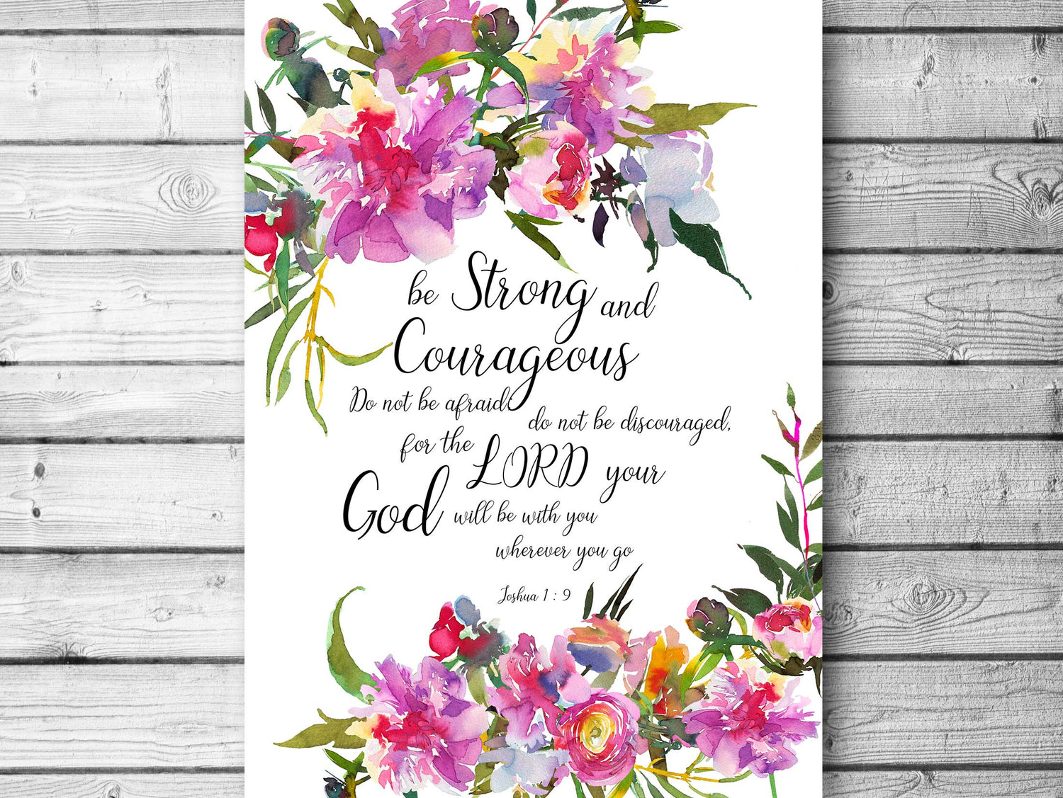 Watercolor Bible Verse Print, Watercolor Bible Quotes, Watercolor Scripture Art, watercolor scripture art, bible verse 