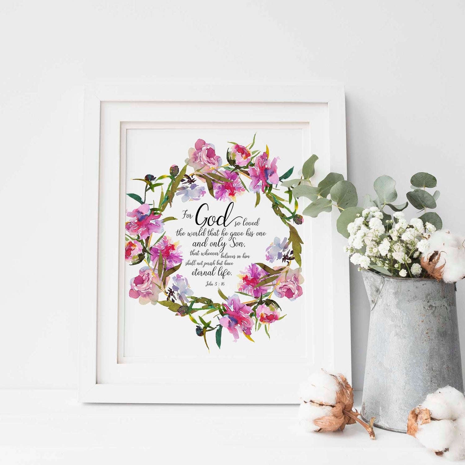 john 3 16 pictures, john 3 16 poster, john 3 16 printable, john 3 16 bible verse print, christian art gifts, biblical