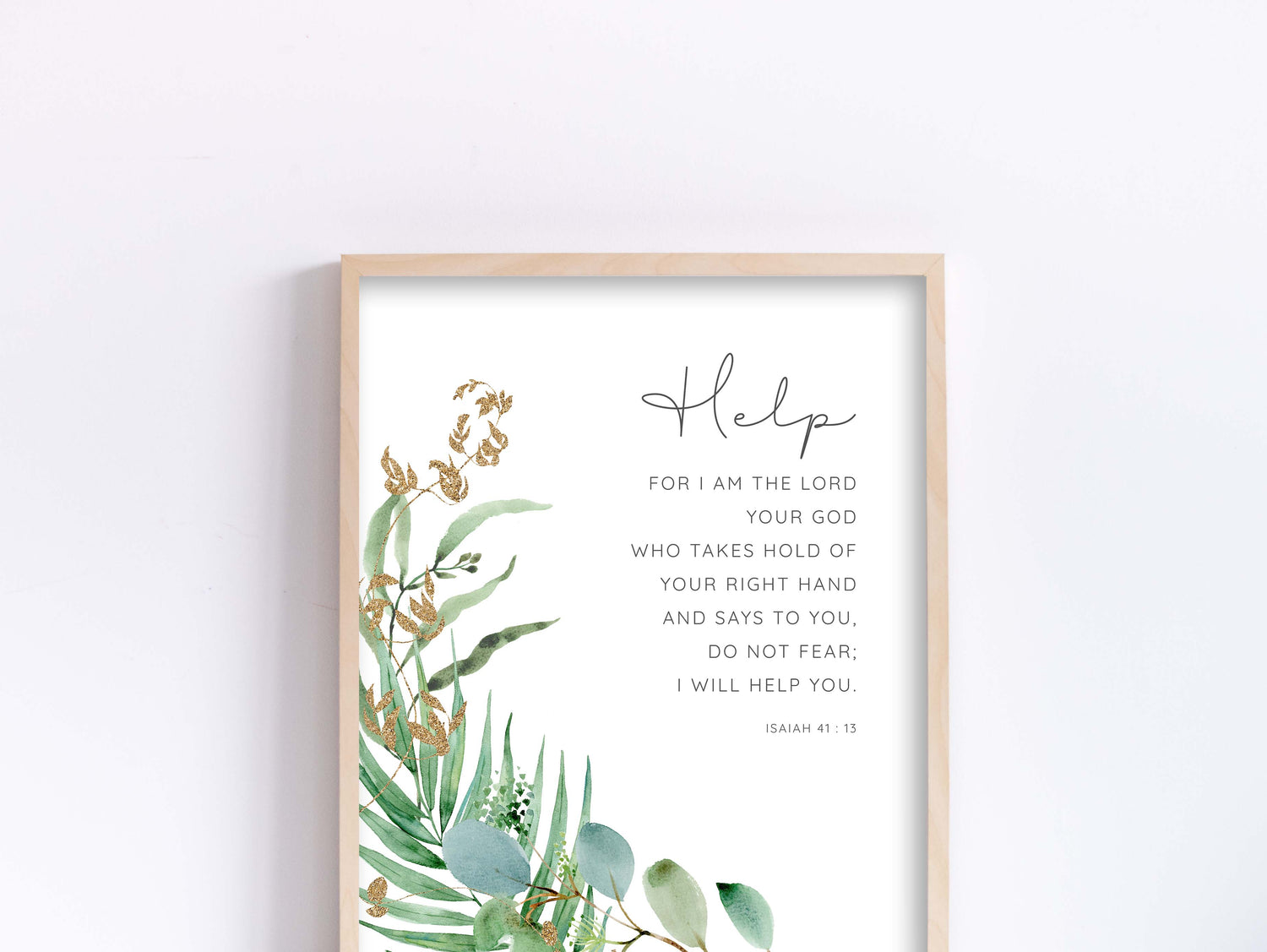 isaiah 41 decor, isaiah 41 quote print, isaiah 41 prints, isaiah 41 art prints, botanical scripture art, botanical scripture decor