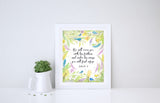 He Will Cover You, Cover You With His, With His Feathers, Psalm 91 4, Psalm 91 4 Wall Art