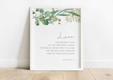 His mercies Are New Every Morning Wall Art, Botanical Christian Art, Lamentations wall art, lamentations print, scripture art