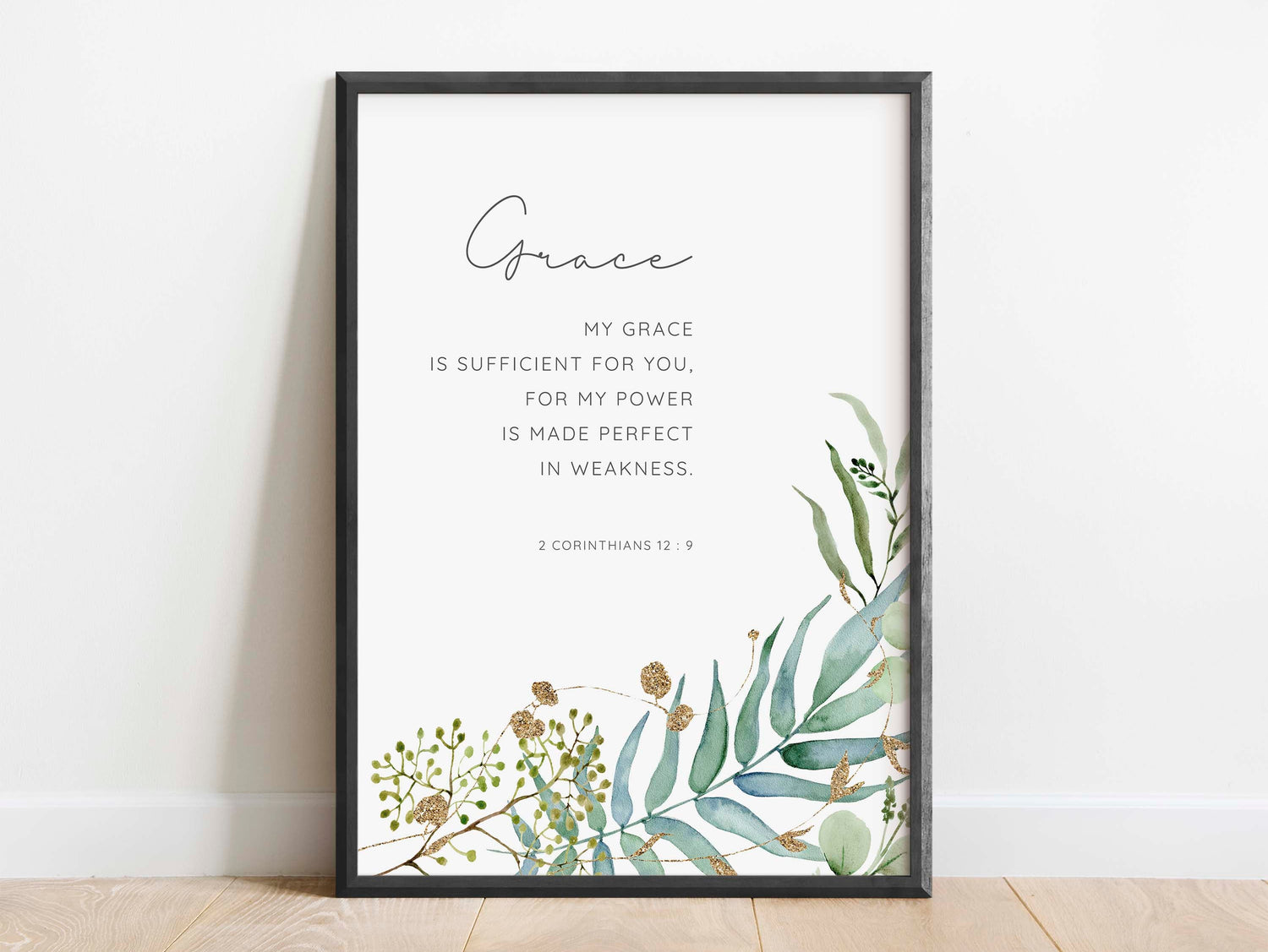 Bible Verse Print, Inspirational Quote Print, Scripture Art, Faith-Based Art, Bible Quote Wall Art, Motivational Bible Verse