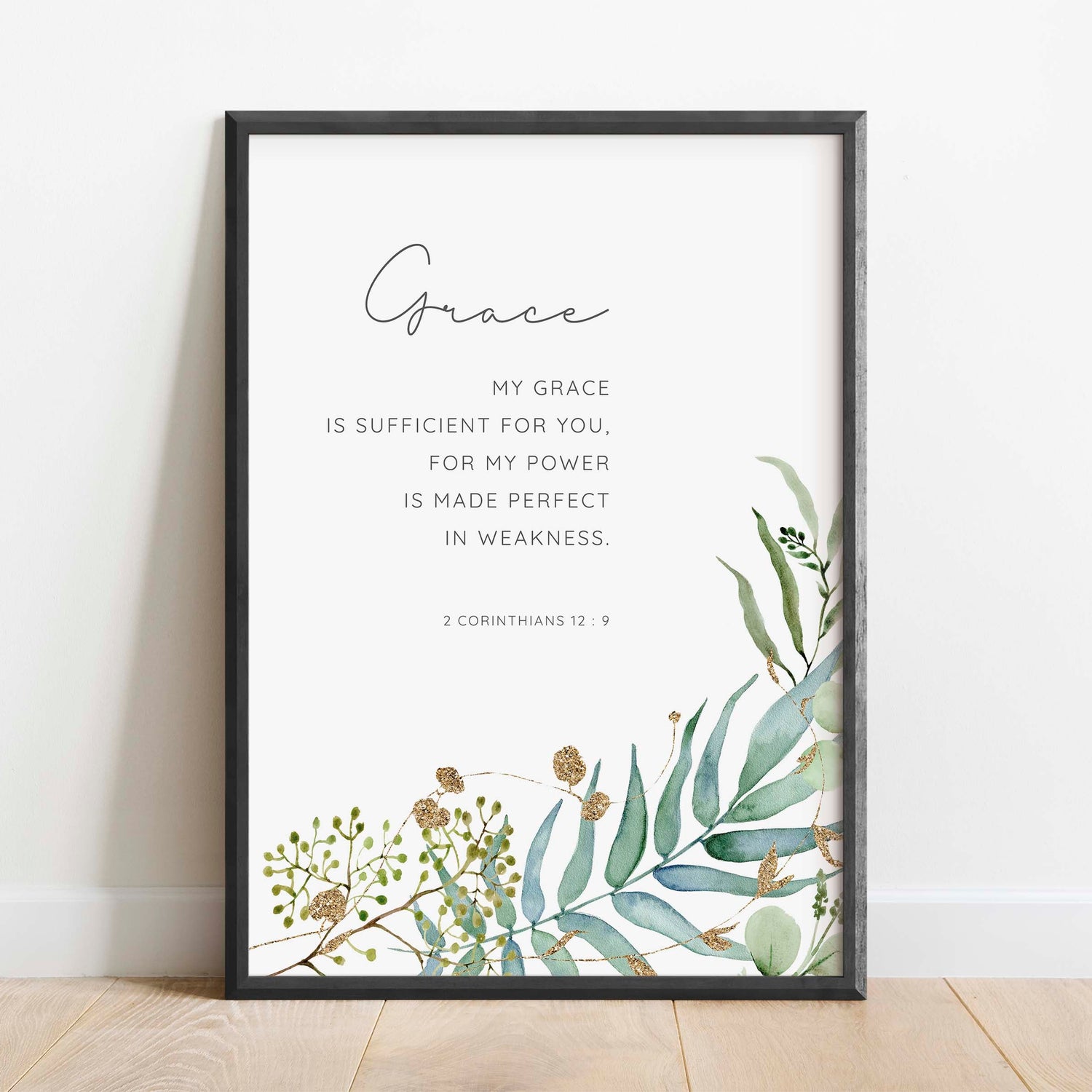 Bible Verse Print, Inspirational Quote Print, Scripture Art, Faith-Based Art, Bible Quote Wall Art, Motivational Bible Verse