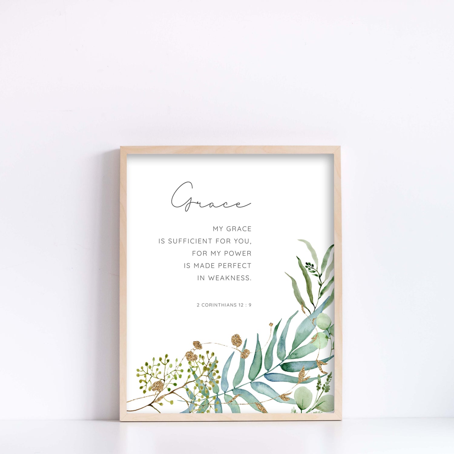 Spiritual Wall Art, Religious Wall Decor, Encouraging Bible Verse, Christian Gift Ideas, Religious Quote Wall Art, Christian Home Decor