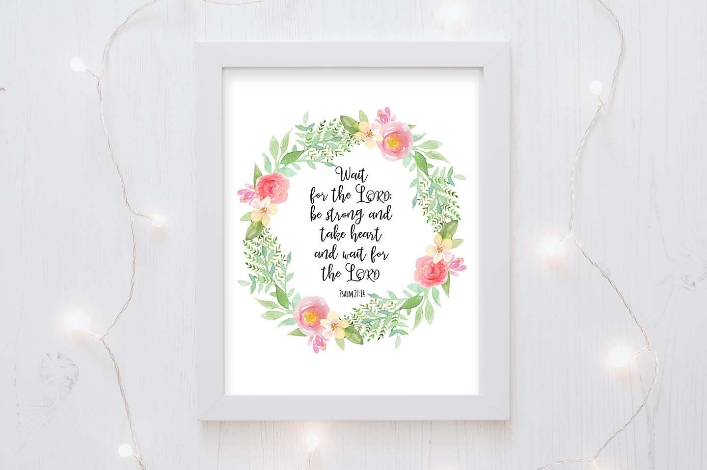 Bible Verse Wall Art Print, Bible Verse Prints U<K, Spiritual Wall Art UK, Bible Verse Posters UK