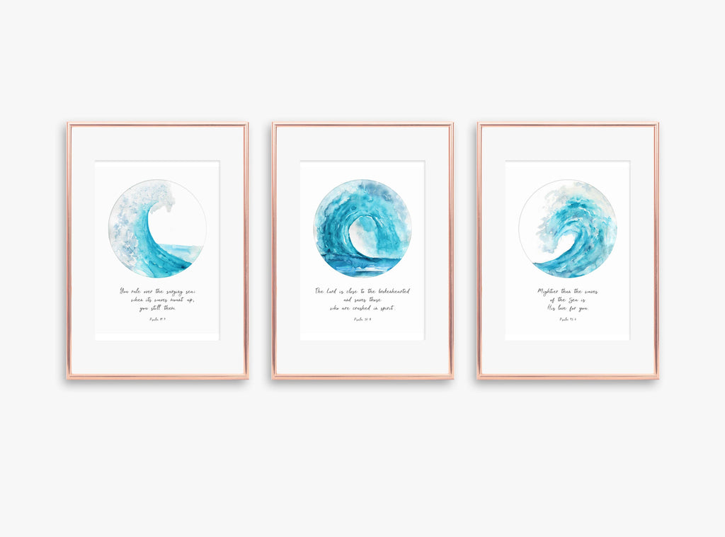 christian print sets, christian prints uk, contemporary christian wall art uk, christian prints with scriptures