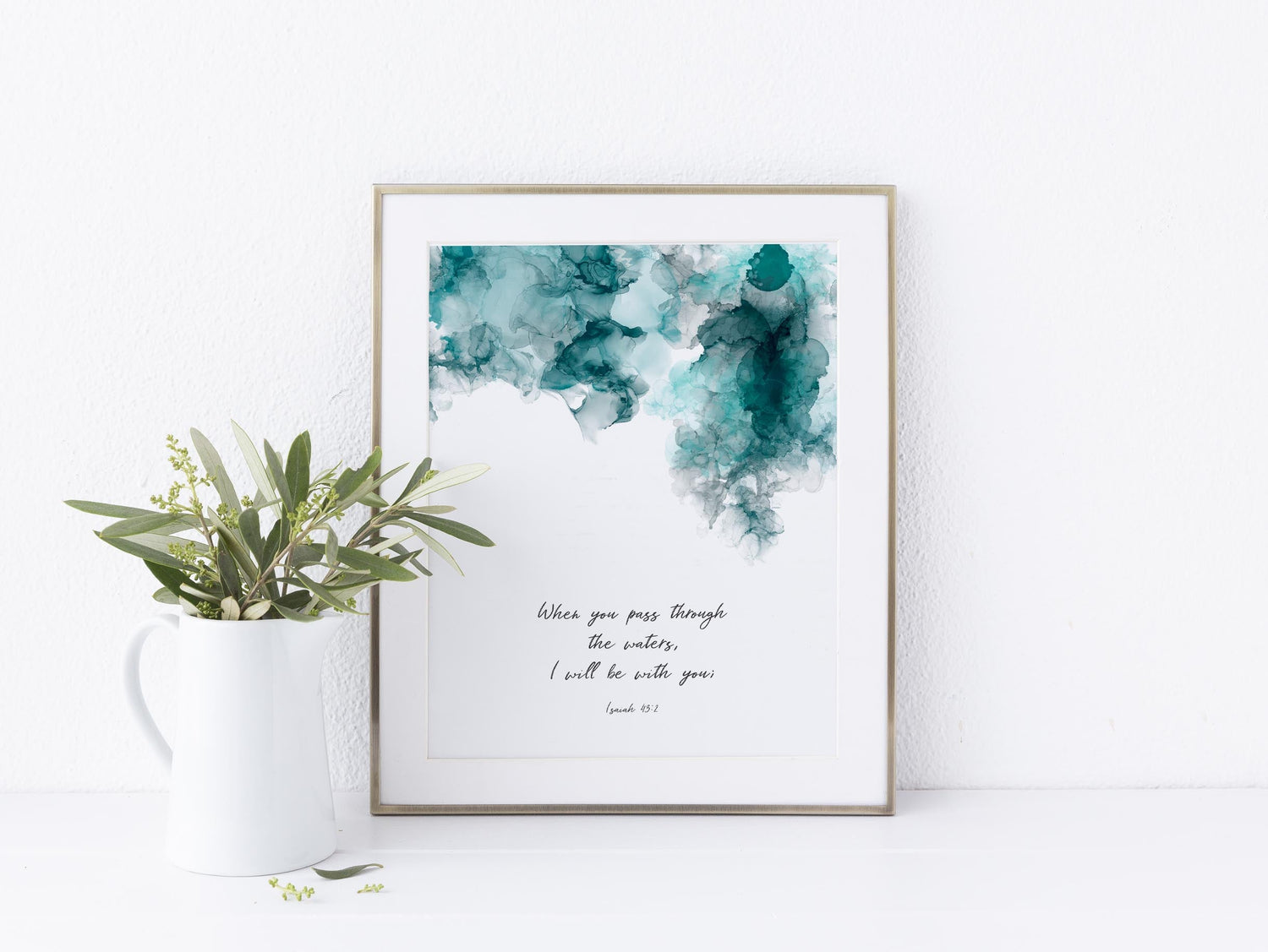 Abstract Christian Art, alcohol ink wall art, alcohol ink prints, alcohol ink artwork, modern christian artwork, 