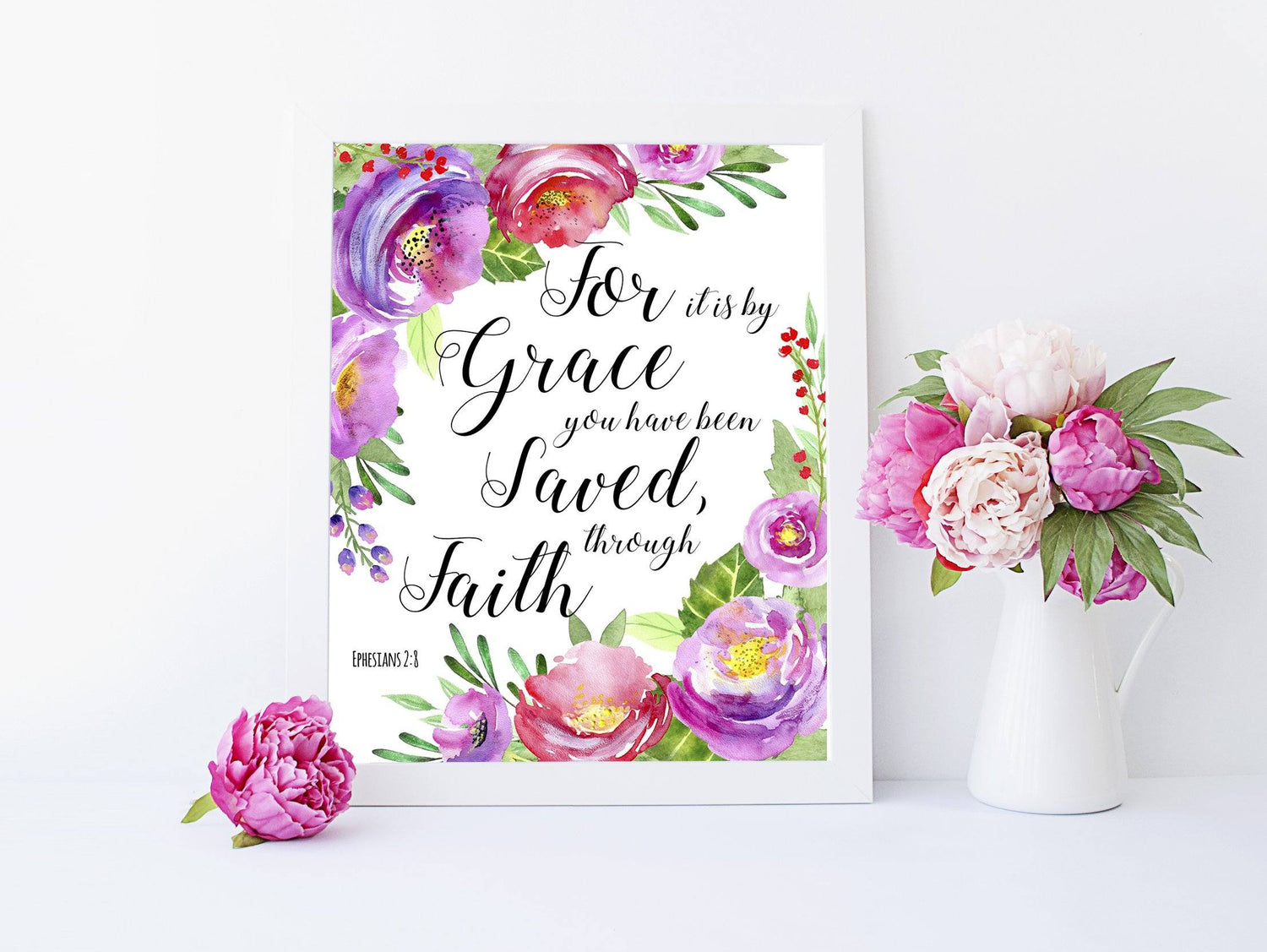 Saved by faith verses, for it is by grace you have been saved, christian quotes short, Christian Quotes About Faith