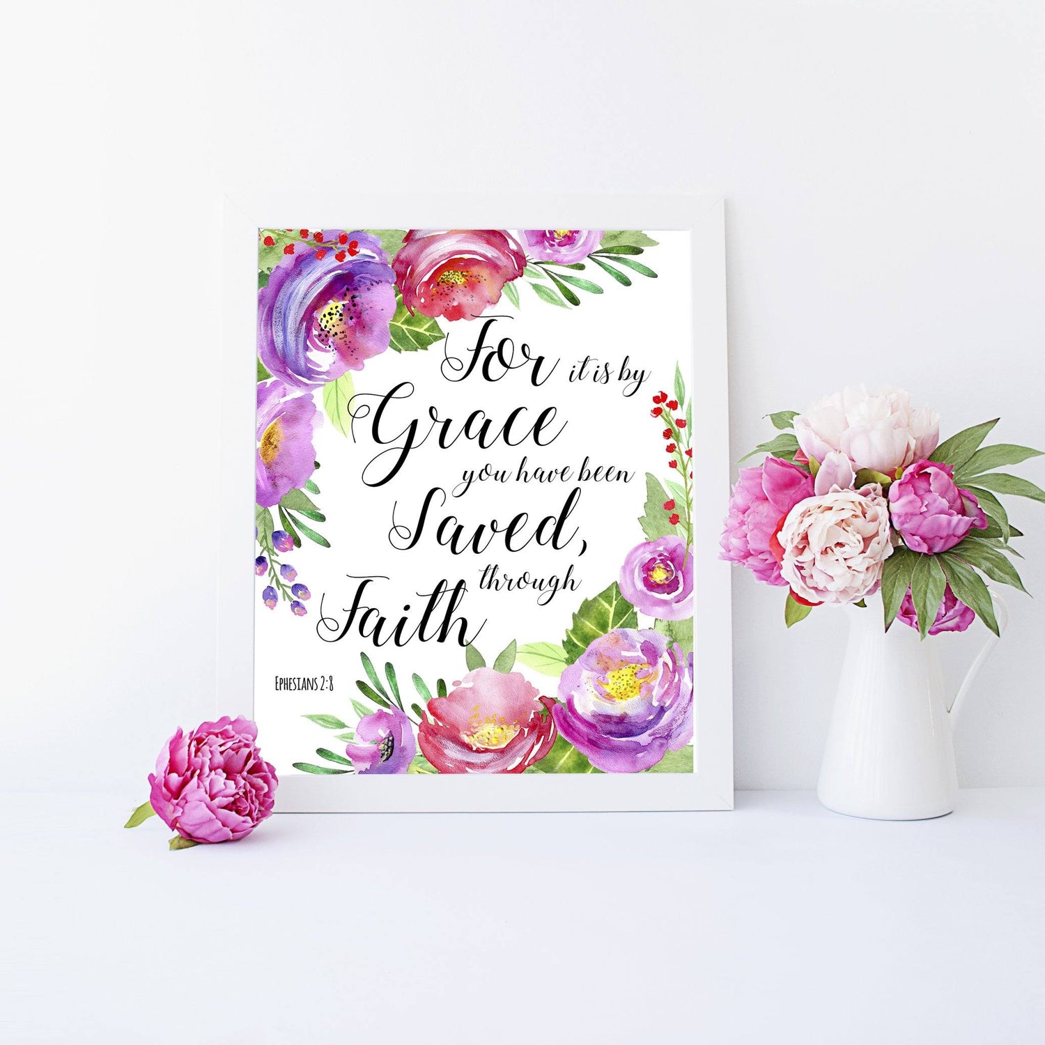 Saved by faith verses, for it is by grace you have been saved, christian quotes short, Christian Quotes About Faith